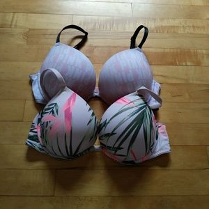 Pink Plunge Bra Bundle